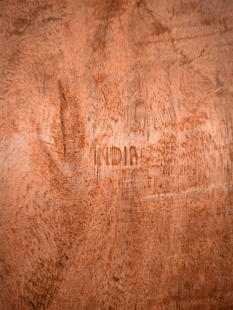 Coupelle en bois de style indien